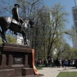 открытие памятника маршалу Рокоссовскому