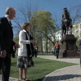 открытие памятника маршалу Рокоссовскому